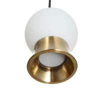 Светильник BayerLux 2281/1 LED бело-золотой 10.5х10.5х15-115 см
