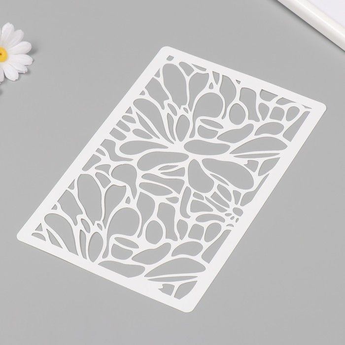 Трафарет Трафарет "Цветы"16х24 см