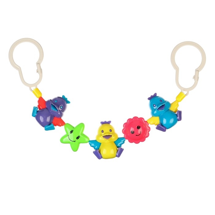 Растяжка на коляску/кроватку «Птенчики», 3 игрушки, цвет МИКС, Крошка Я Растяжка на коляску/кроватку «Птенчики», 3 игрушки, цвет МИКС, Крошка Я