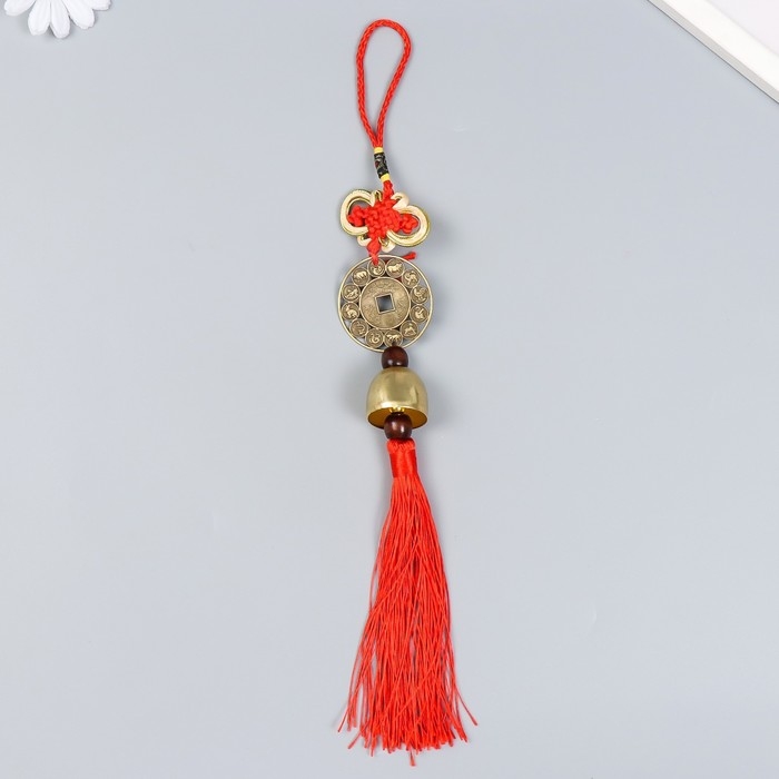 Колокольчик металл  Колокольчик металл "Восточный гороскоп" 26х4,5 см