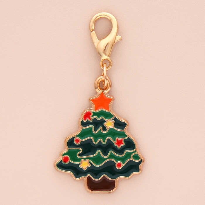 Набор адресников - брелоков Набор адресников - брелоков "Новогодний №2"