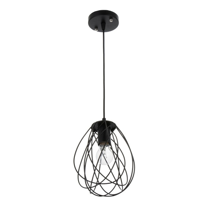 Светильник BayerLux Светильник BayerLux "Бигли" Е27 40Вт черный 18х18х20-120см