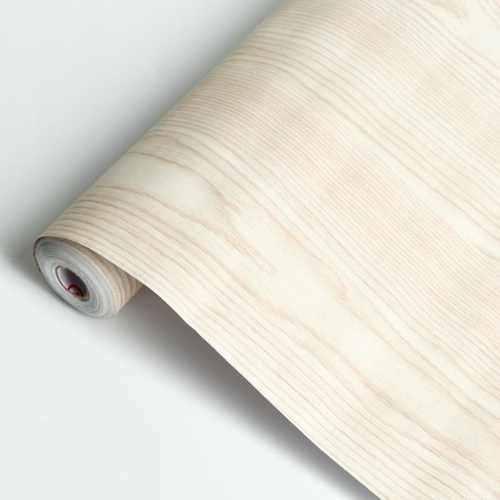 Пленка самоклеящаяся D&B 2062, Дерево кремовое, 0,45х8м Пленка самоклеящаяся D&B 2062, Дерево кремовое, 0,45х8м