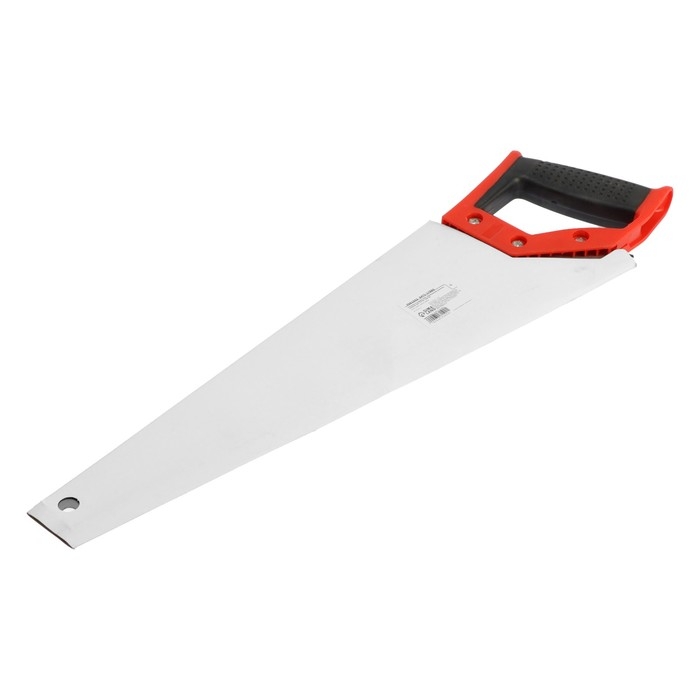 Ножовка по дереву ЛОМ, обрезиненная рукоятка, 7-8 TPI, 450 мм Ножовка по дереву ЛОМ, обрезиненная рукоятка, 7-8 TPI, 450 мм