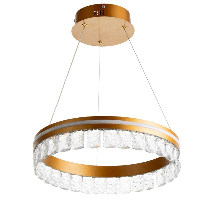 Светильник Светильник "Джес" LED 100Вт золото 39х39х9 см BayerLux