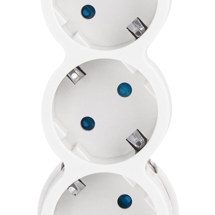 Сетевой фильтр, 5 гнезд, 3м, с/з, со шторками, с выкл, 2200Вт, 10А, бел, 32576 5, duwi