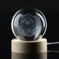 Светильник ночник &laquo;Медвежонок&raquo;, d=6 см