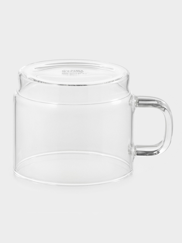 Кружка стеклянная штабелируемая "Боттом", 450 мл, 9,5х7,9 см