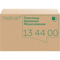 Полотенца бумажные д/диспенсеров Tellus ZZсл 1сл Н3/НТ3 250л 20шт/уп_134400