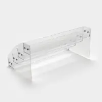 Подставка под лаки 4 этажа, 31.3&times;14.4&times;18.3 см, оргстекло 2 мм