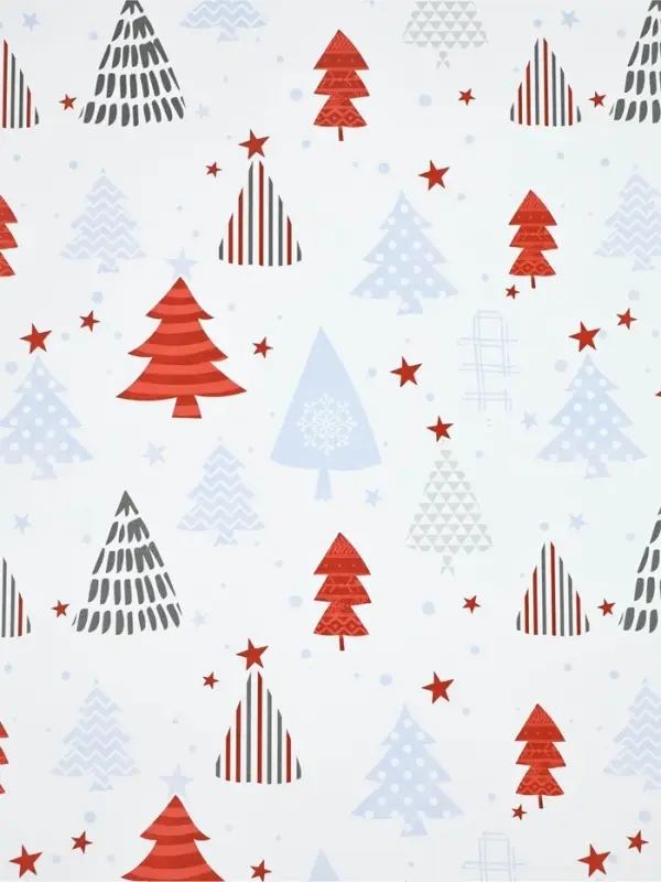 Набор упаковочной бумаги «Новогодний узор»,4 листа, 70 × 100 см Набор упаковочной бумаги «Новогодний узор»,4 листа, 70 × 100 см