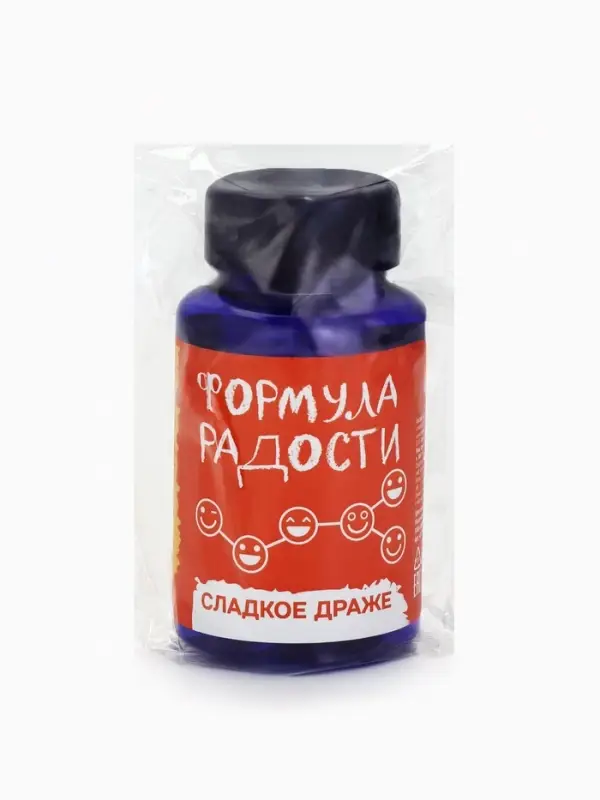 Конфеты драже в банке &laquo;Формула радости&raquo;, 50 г