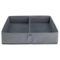 VETTA Органайзер, 2 отделения, 40х30х10см, Швеция, полиэстер, серый