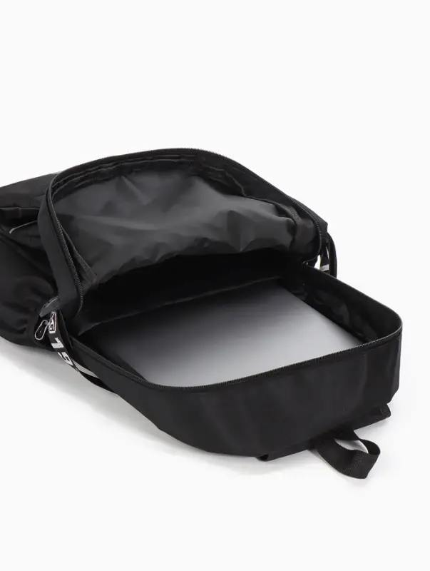 Рюкзак школьный для мальчика, с рисунком, 1 отделение, 5 карманов, 31&times;14&times;45 см, чёрный