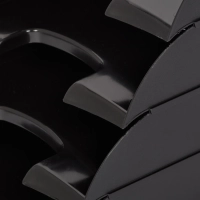 Лоток горизонтальный ATTAСHE, черный 4шт/упаковке