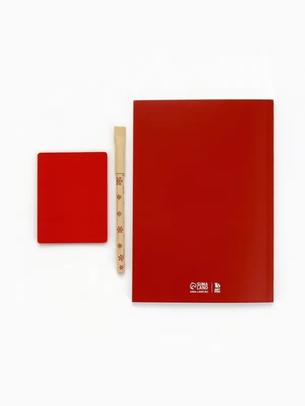 Подарочный набор «Тепла», ежедневник, блок бумаги и ручка