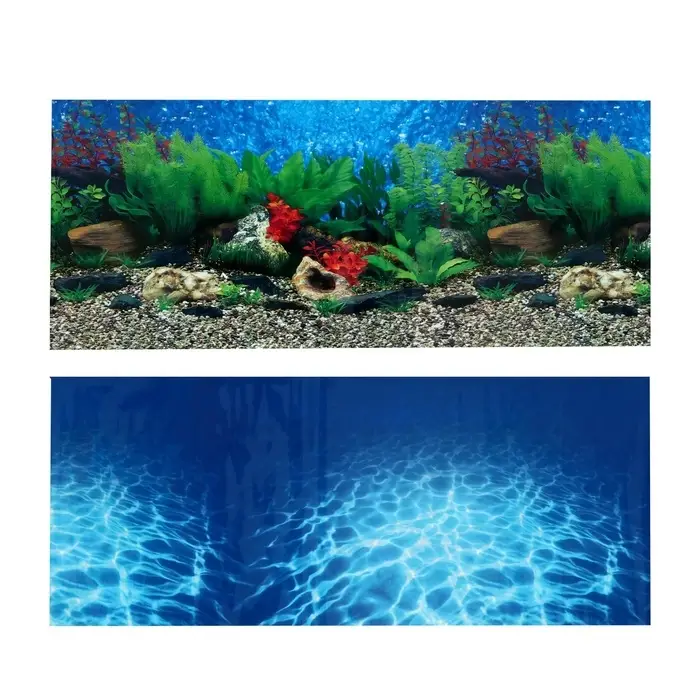 Фон для аквариума двухсторонний, 50&times;115 см