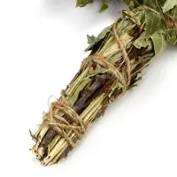 Веник для бани, дубовый, 55 см, с букетом из трав, &laquo;Добропаровъ&raquo;