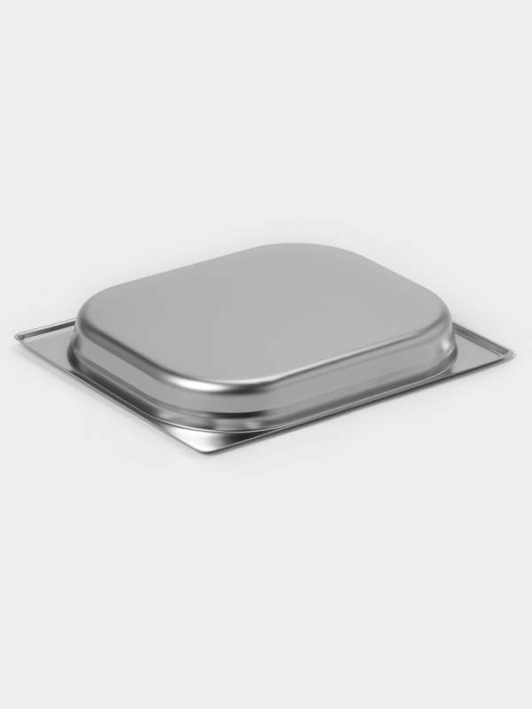 Гастроемкость 1/2x40 мм, 325x265x40 мм, толщина 0,8 мм Гастроемкость 1/2x40 мм, 325x265x40 мм, толщина 0,8 мм