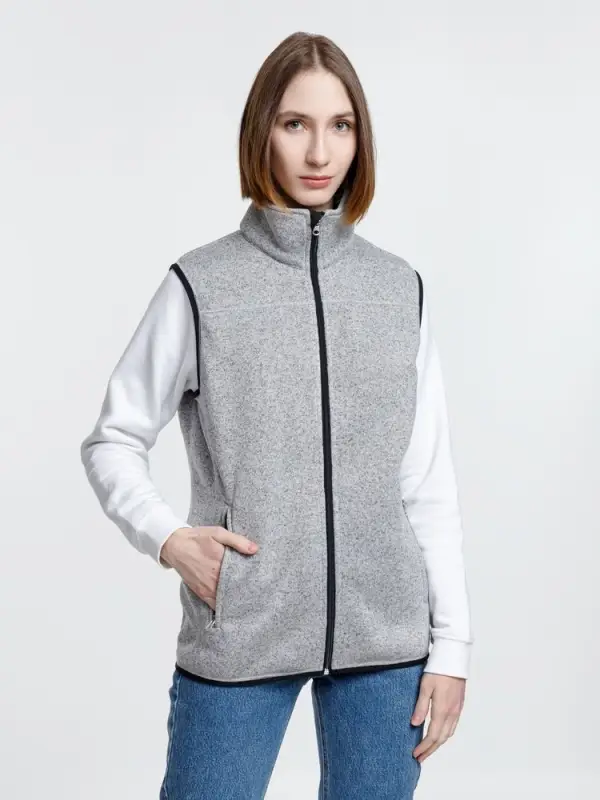 Жилет унисекс Gotland, серый, размер S Жилет унисекс Gotland, серый, размер S