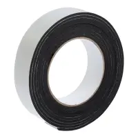 Самоклеящиеся подпятники для мебели ТУНДРА, 300&times;3&times;0.3 см, фетр, чёрные