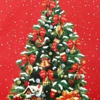 Пакет подарочный новогодний ламинированный, &laquo;Подарки в новогоднюю ночь&raquo; 26&times;12&times;32 см