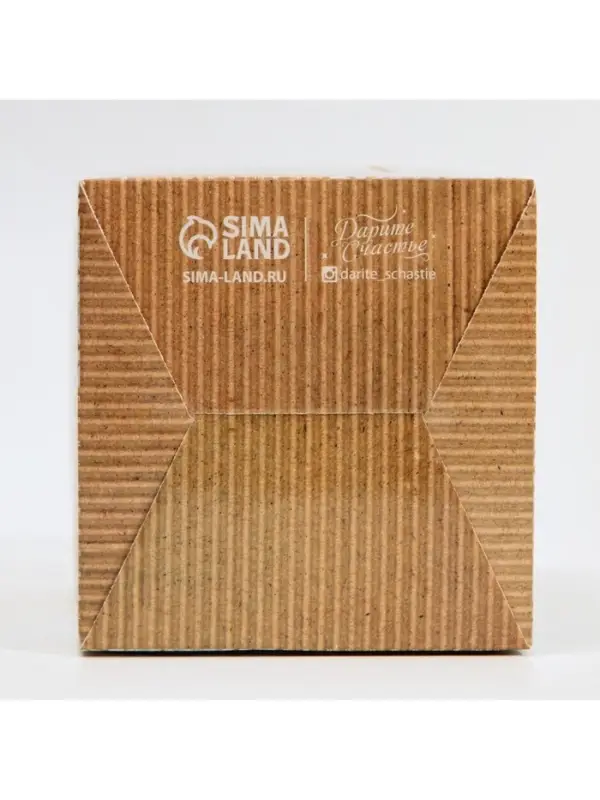 Коробка для капкейков, кондитерская упаковка, 1 ячейка &laquo;Сюрприз внутри&raquo;, 9&times;9&times;11 см