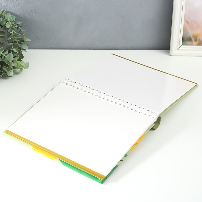 Фотоальбом магнитный 20 листов  Фотоальбом магнитный 20 листов "Тюльпаны. Моменты счастья" 29х24х2 см