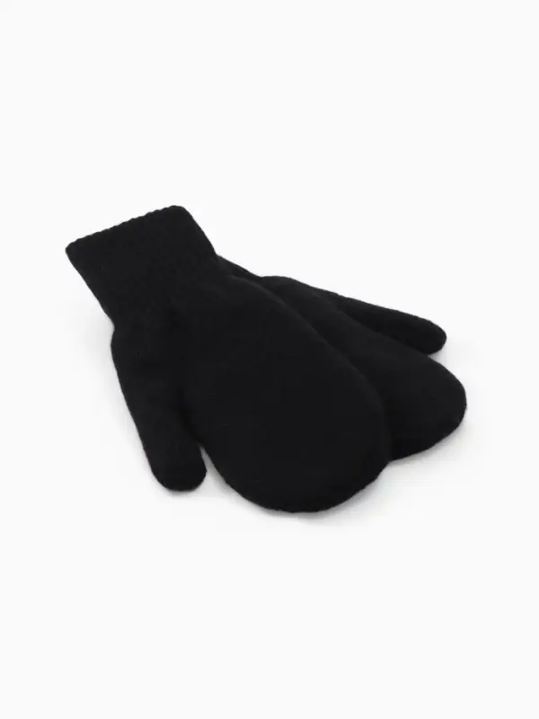 Варежки мужские MINAKU, 25 см, цв.черный