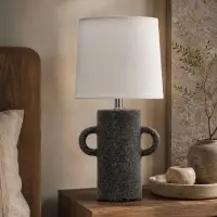 Лампа настольная RISALUX &laquo;Леджо&raquo;, E14, 40 Вт, серая, 15&times;15&times;32 см