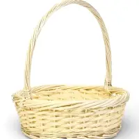 Набор корзин 3 шт ИВА 42x38x15 37х29x13 31х24x12 см ПЛЕТ ручка h=20/18/16 см