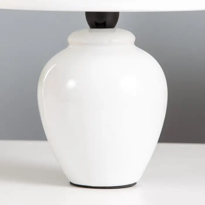 Лампа настольная &laquo;Азалия &raquo;E14, 220V, белая RISALUX