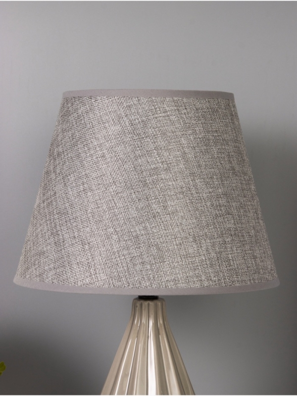 Лампа настольная Лампа настольная "Пастораль" 40Вт Е14 серый 24х24х38см