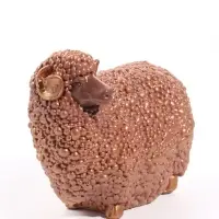 Копилка для денег &laquo;Баран малый&raquo;, 12.5&times;16 см, коричневый