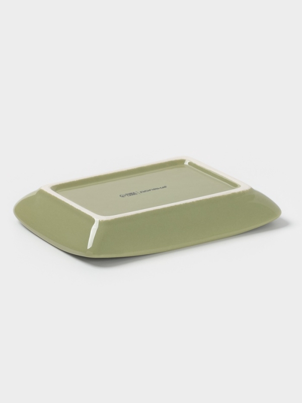 Масленка Доляна  Масленка Доляна "Цветы" цвет белый  17х12х8,5 см