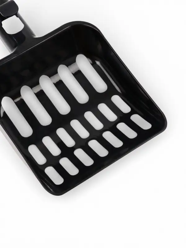 Туалет, 36&times;28&times;14 см, с боковым входом, бортами и совком, коричневый