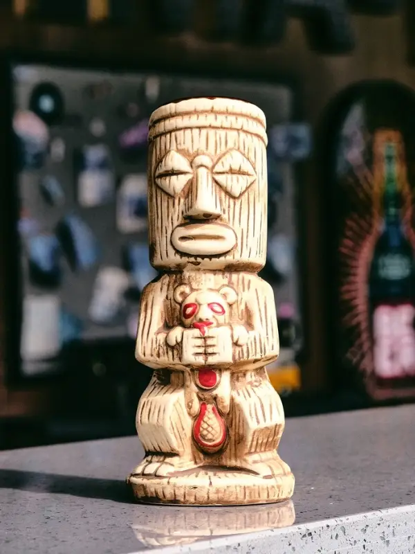 Стакан для коктейлей &laquo;Тики&raquo;, 500 мл, злобный, керамика