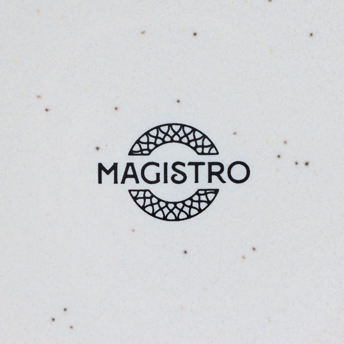 Блюдце фарфоровое Magistro Urban, d=14,2 см, цвет белый Блюдце фарфоровое Magistro Urban, d=14,2 см, цвет белый