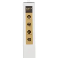 Внешний аккумулятор Luazon PB-05, 6000 мАч, 3хUSB, 2 А, дисплей, фонарик, белый