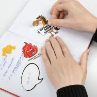 Наклейки бумажные Sticker Pack на заказ, M
