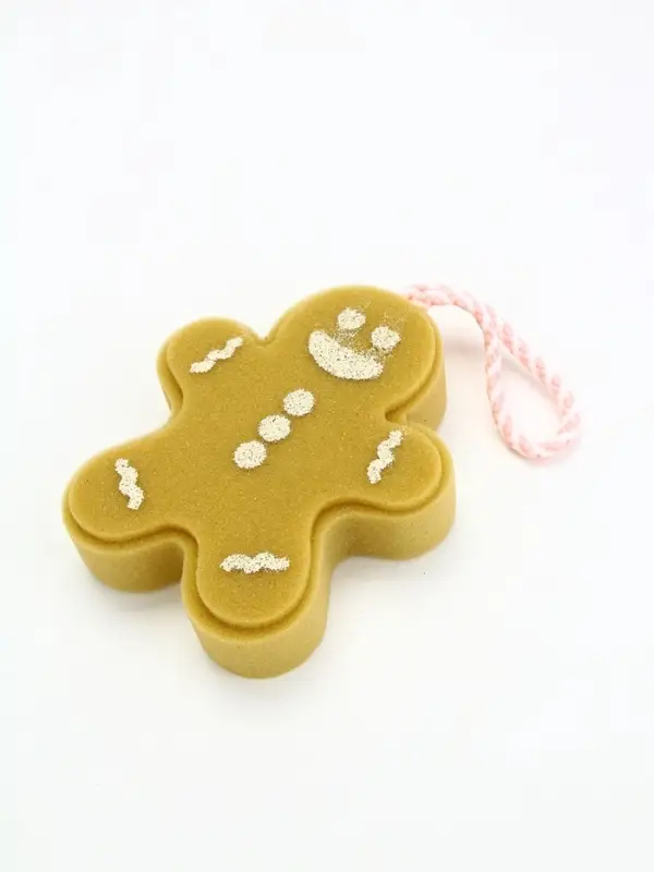 URAL LAB, мочалка для тела в форме рождественского пряника URAL LAB, мочалка для тела в форме рождественского пряника