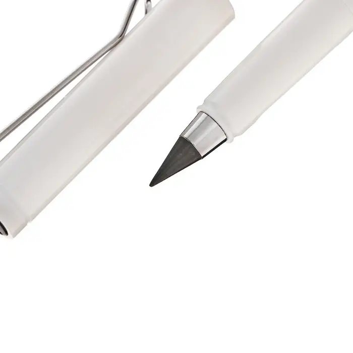 Вечный карандаш чернографитный Calligrata &laquo;Белый&raquo;, НВ