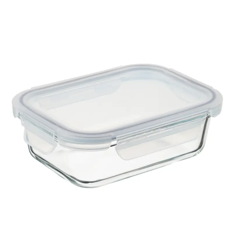 VETTA Набор контейнеров для продуктов на защелках 3пр, 370мл, 600мл, 1000мл, жаропрочное стекло