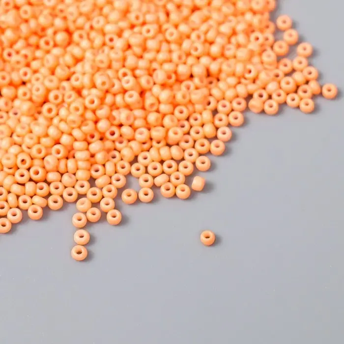 Бисер стекло 12/0  Бисер стекло 12/0 "Розовая креветка" 15 гр