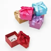 Набор коробочек подарочных 6 шт. под кольцо &laquo;Палетка&raquo;,5&times;5, цвет МИКС (4573908)