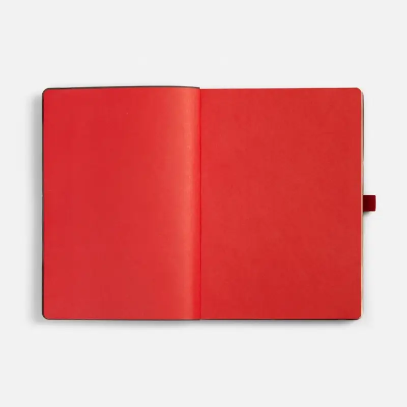 Ежедневник Peel Flex, недатированный, красный