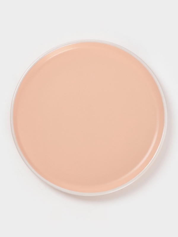 Тарелка Доляна «Кремовое облако», d=20.5 см, керамика, персиковая