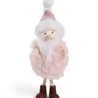 Фигура &laquo;Дед Мороз в розовой шубке&raquo;, 5.5&times;5.5&times;17 см