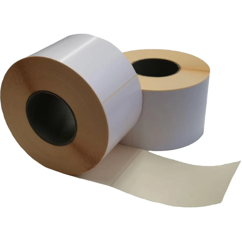 Термотрансферные этикетки ПГЛ 100х150 1000 шт/рул вт.76 6 рул/кор