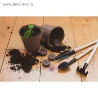 Таблетки торфяные, для рассады, d=2.7 см, с оболочкой, набор 12 шт.